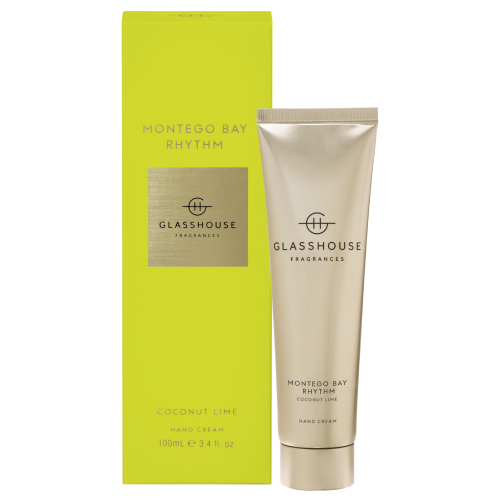 Glasshouse Fragrances MONTEGO BAY RHYTHM 100mL Hand Cream