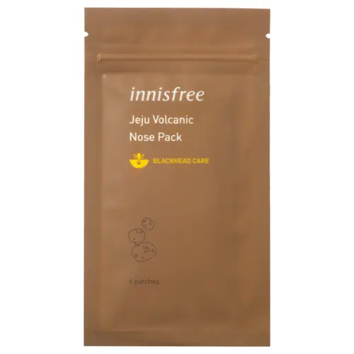 innisfree Jeju Volcanic Nose Pack - 6 Sheets