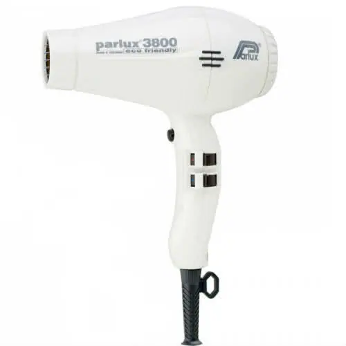 Parlux 3800 Ceramic And Ionic Hairdryer - White