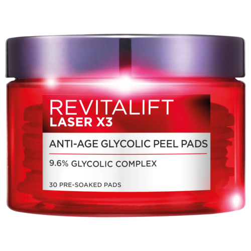L'Oreal Paris Revitalift Laser X3 Glycolic Peel Pads