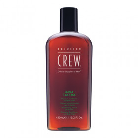 American Crew Tea Tree 3 in 1 Shampoo, Conditioner & Body Wash