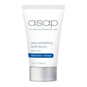 asap daily exfoliating facial scrub 50ml by asap
