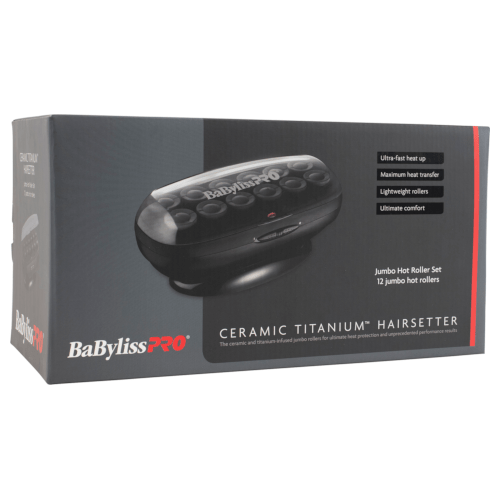 BaBylissPRO Professional Jumbo Roller Hairsetter 12pc AU