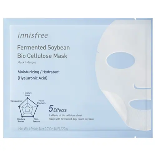 innisfree Fermented Soybean Bio Cellulose Mask - Moisturising