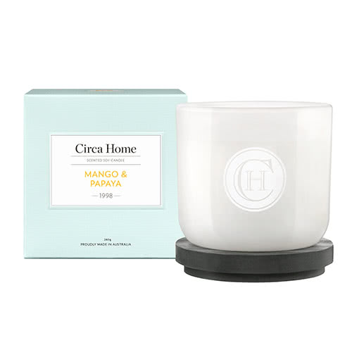 Circa Home Mango & Papaya Classic Candle 260g AU Adore Beauty