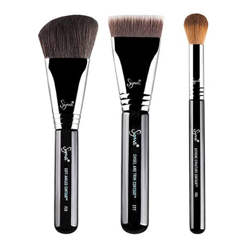 Layering your makeup for the party season: a luminous glow that lasts! Sigma Contour Expert Brush Set $74.24 – click product image to buy (affiliate)