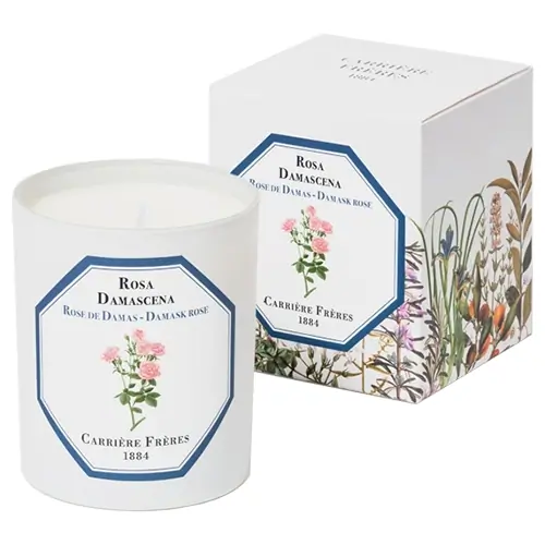 Carrière Frères Damask Rose Candle 185g