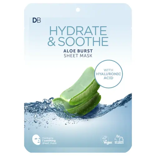 Designer Brands Hydrate & Soothe Aloe Burst & Seawater Aqua Mask