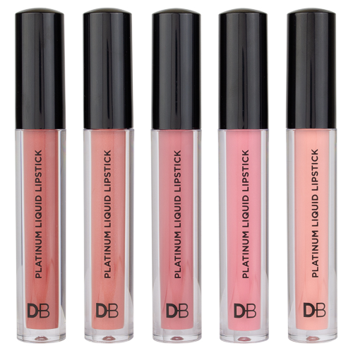 Designer Brands Platinum Liquid Lipsticks Kit- Nude