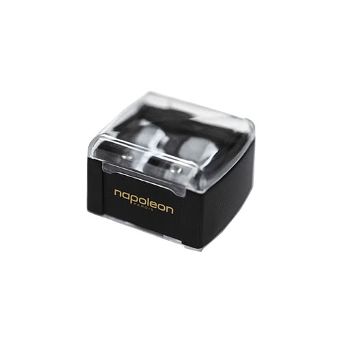 Napoleon Perdis Duo Pencil Sharpener with Gold Logo by Napoleon Perdis