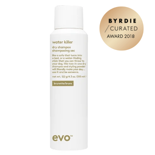 evo water killer dry shampoo - brunette AU | Adore Beauty