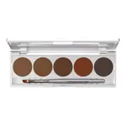 Kryolan Eyebrow Powder 5 Palette by Kryolan Professional Makeup