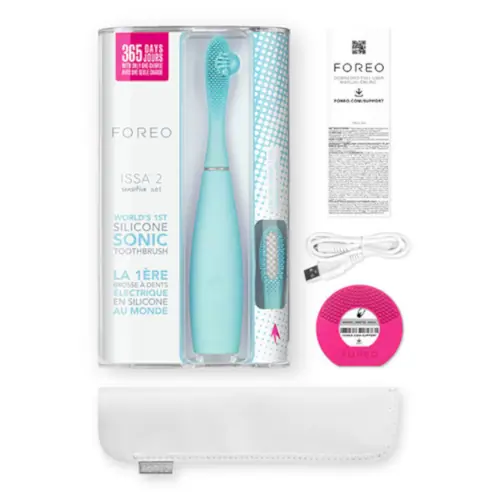 Foreo ISSA 2 Sonic Toothbrush Senstive Set - Mint