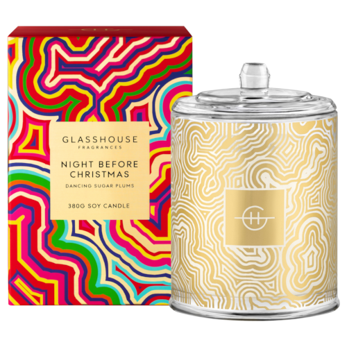 Glasshouse Night Before Christmas 380g Triple Scented Candle AU Adore