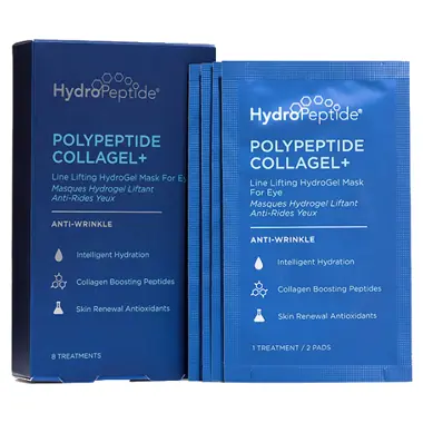 HydroPeptide Polypeptide Collagel+ Mask For Eyes (8 pack)