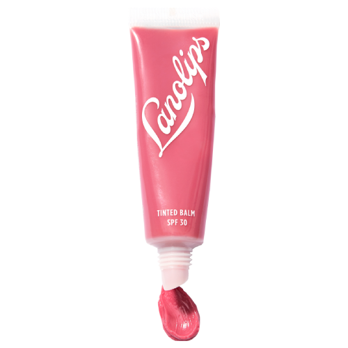 Lanolips Tinted Lip Balm SPF30 - Rhubarb