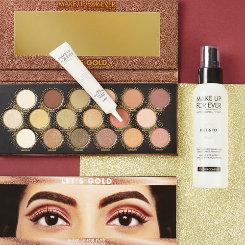 Make Up For Ever Let's Gold Eye Palette AU Adore Beauty
