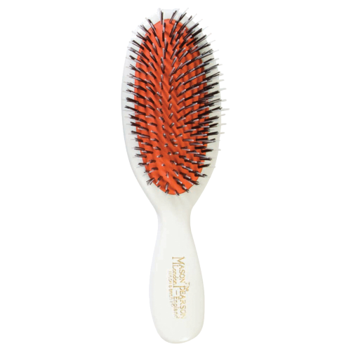 Mason Pearson Bristle & Nylon Pocket Brush Ivory BN4 AU Adore Beauty