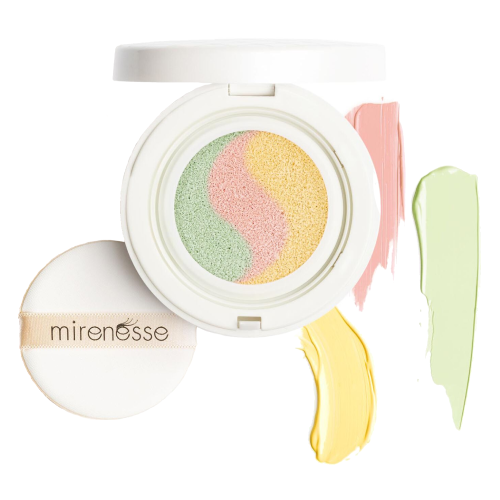 Mirenesse 10 Collagen Cushion Custom Liquid Colour Tone Correcting Primer - Multi-Tone by Mirenesse