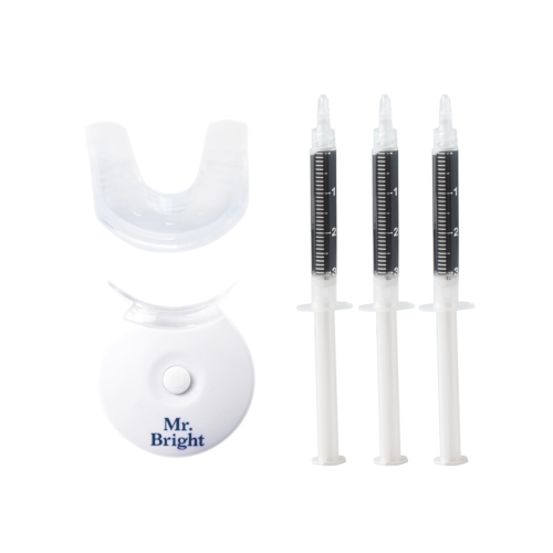 Mr Bright Whitening Charcoal Kit With LED 2 Week Supply AU Adore Beauty