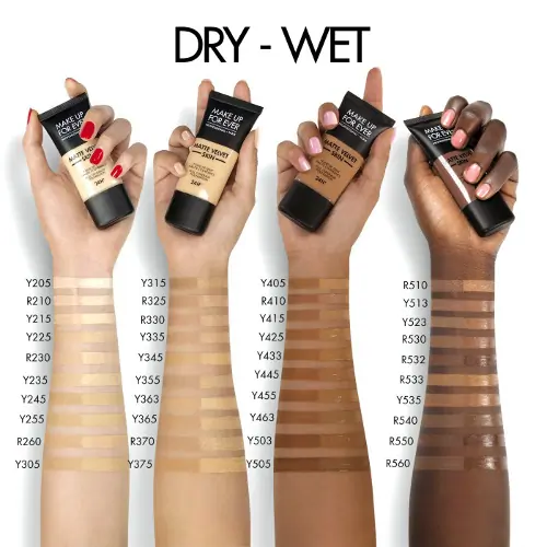 MAKE UP FOR EVER Matte Velvet Skin Liquid Foundation