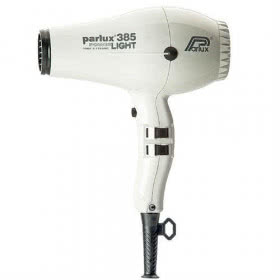 Parlux Power Light 385 Ionic & Ceramic Hairdryer - White