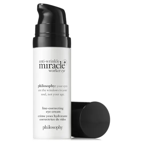 philosophy anti-wrinkle miracle worker line-correcting eye cream 15ml