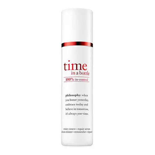 philosophy time in a bottle 100% in control serum