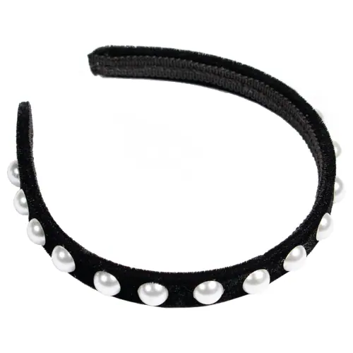 Reliquia Atara Headband- Black Pearl
