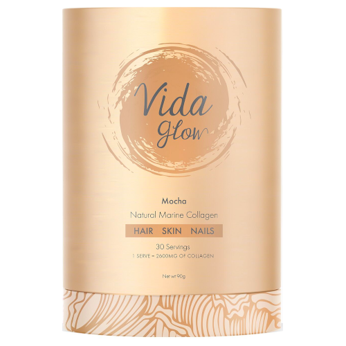 Vida Glow Marine Collagen Mocha 30 x 3g sachets