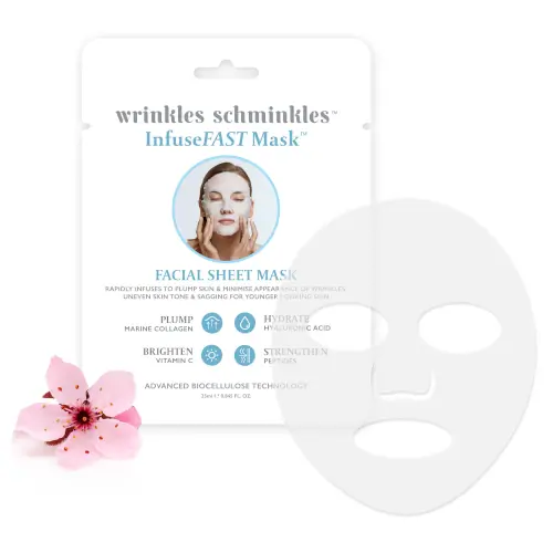 Wrinkles Schminkles InfuseFAST Facial Sheet Mask - 5 Pack
