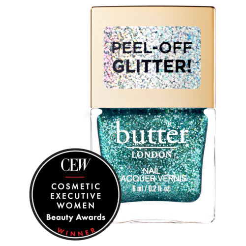 Butter London Glazen Peel Off Glitter Lacquer- Aquatic