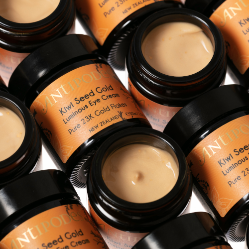 antipodes kiwi seed gold luminous eye cream 30ml