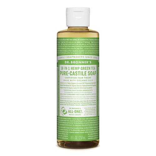 Dr. Bronner Castile Liquid Soap - Green Tea 237ml