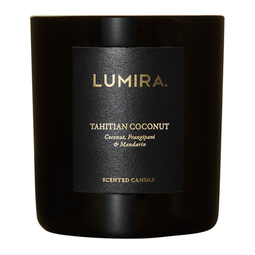 Lumira Glass Candle – Tahitian Coconut