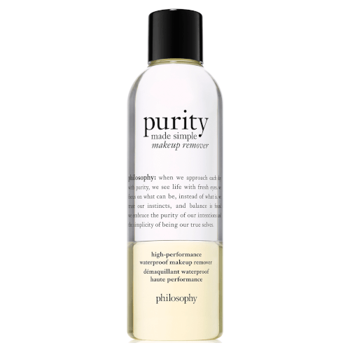 philosophy purity made simple waterproof makeup remover 195ml