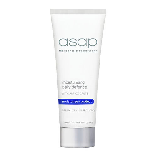asap moisturising daily defence spf 50+ 100ml by asap