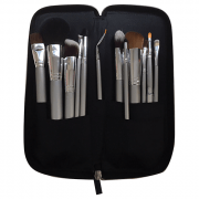 Kryolan Classic Beauty Set - Silver Handle Brushes - 12 Piece