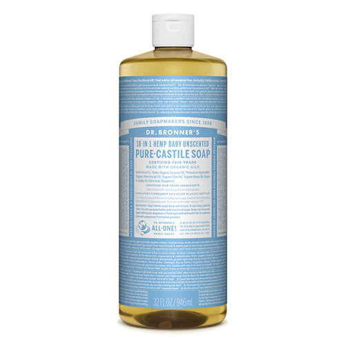 Dr. Bronner Castile Liquid Soap - Baby Mild 945ml by Dr. Bronner's