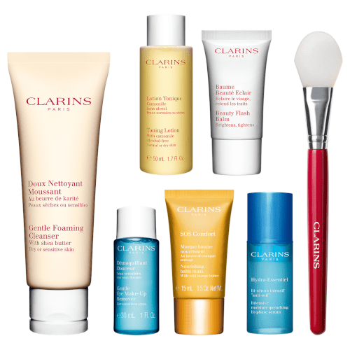 Clarins Comfort Cleansing Set