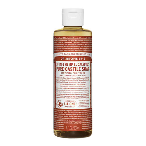 Dr. Bronner Castile Liquid Soap - Eucalyptus 237ml