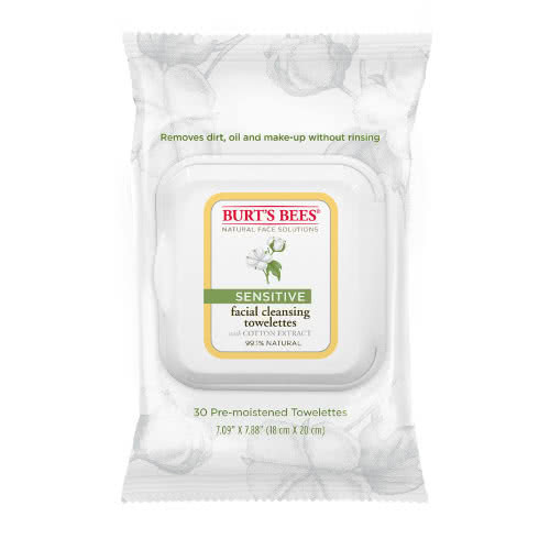 Burt's Bees Sensitive Facial Cleansing Towelettes