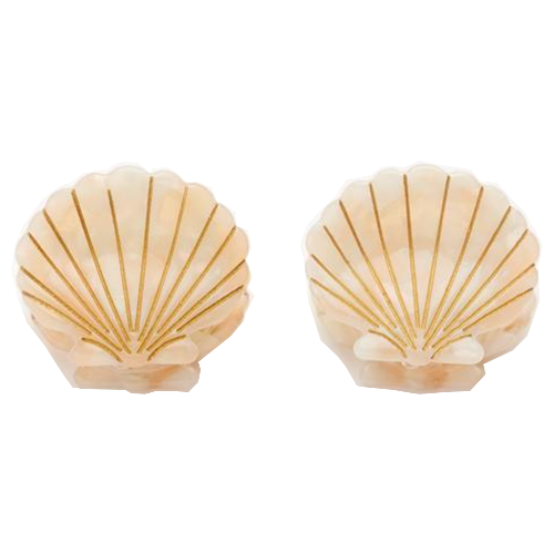 Valet Ursula Shell Clip Duo - Pink