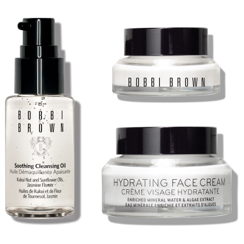 face retinol oil with Hydration Trio Hydrating Bobbi Skincare Brown Instant