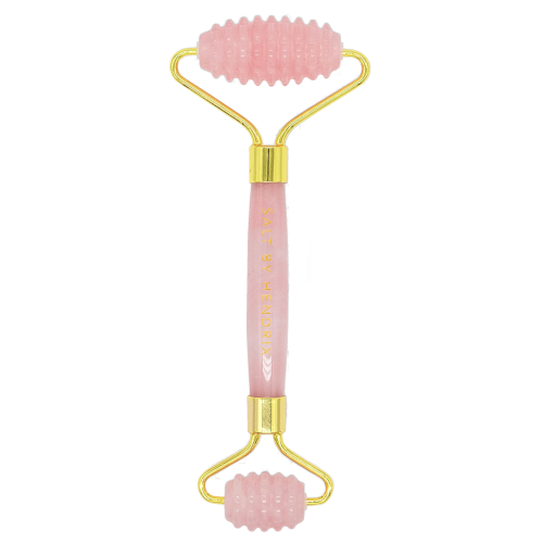 SALT BY HENDRIX - Rose Quartz Textured Face Roller by SALT BY HENDRIX