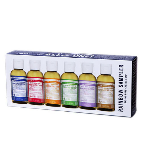 Dr. Bronner Rainbow Sampler