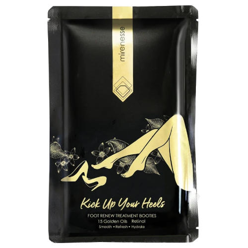 Mirenesse Foot Renew Treatment Booties with 15 Golden Oils 100g by Mirenesse