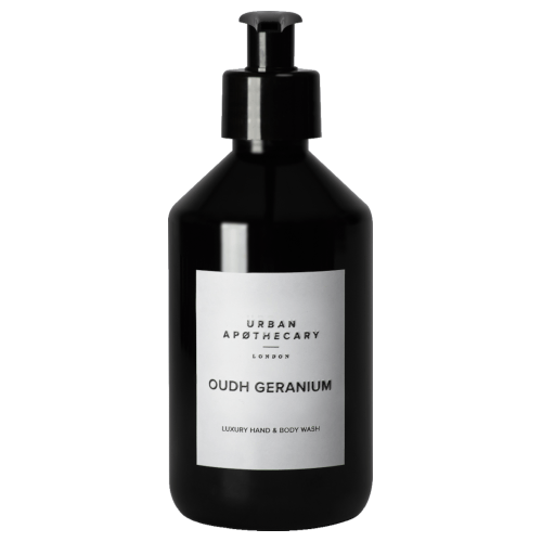Urban Apothecary Oudh Geranium Hand & Body Wash 300ml