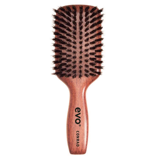 evo Conrad Boar Bristle Paddle Brush