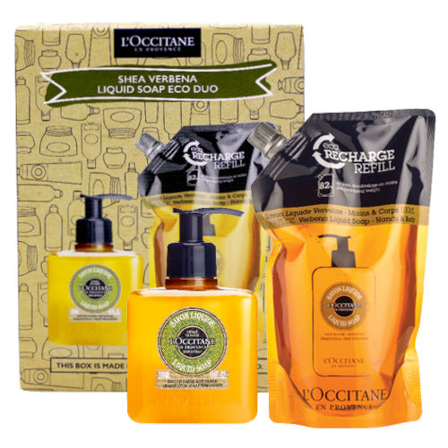 L'Occitane SHEA VERBENA LIQUID SOAP ECO DUO by L'Occitane